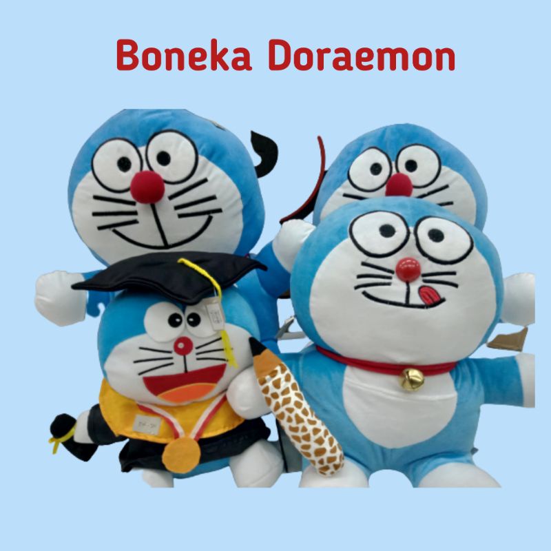 Boneka Dakron Doraemon Lucu Empuk dan Gemes