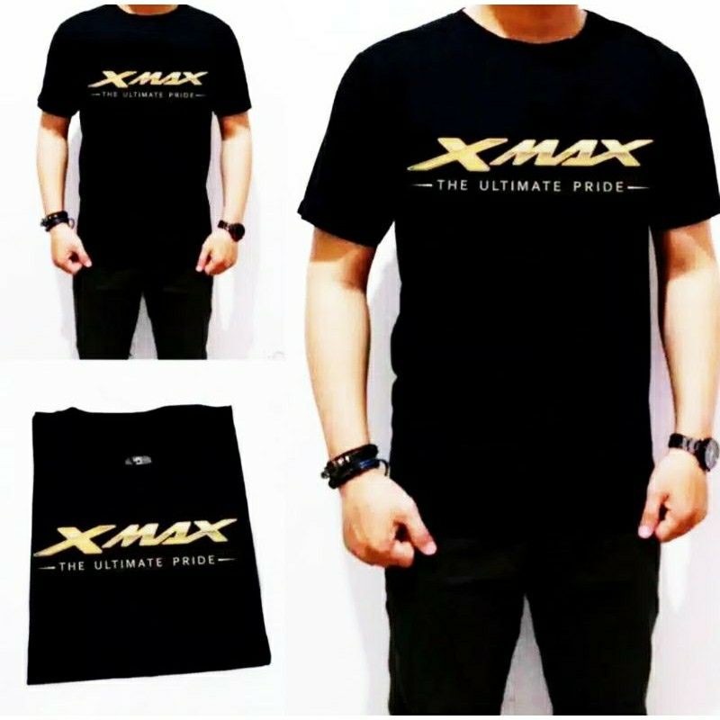 T-Shirt Baju Kaos Distro / Kaos Motor Yamaha XMAX / Kaos Touring