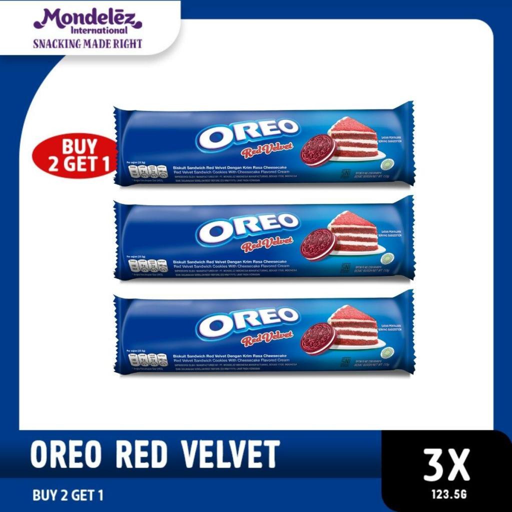 

Oreo Red Velvet 123.5gr - Triple Pack