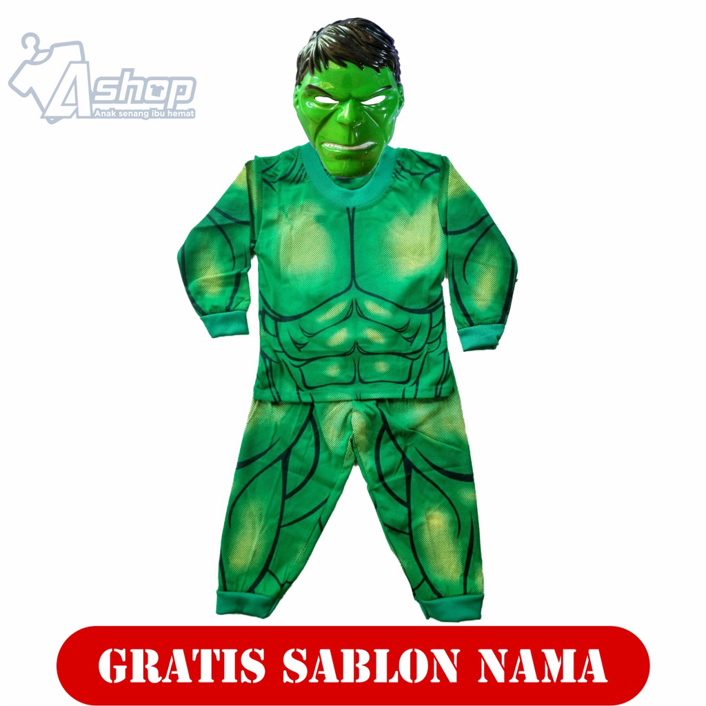 Baju Kostum Hulk