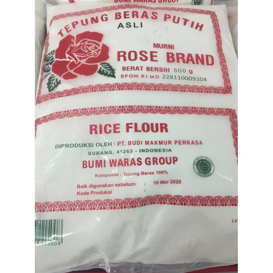 

Tepung Beras RoseBrand TERBARU 301