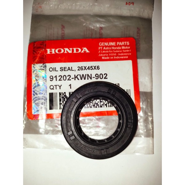 Sil Kruk As KWN Seal  CVT sil magnet Kiri Honda Vario 125 OLD Vario 125 LED Vario 150 LED 91202 KWN 