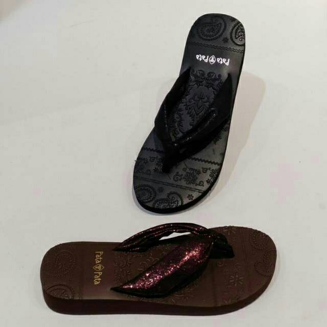 Sandal jepit wanita bata pata-pata bahan spons sangat nyaman & ringan