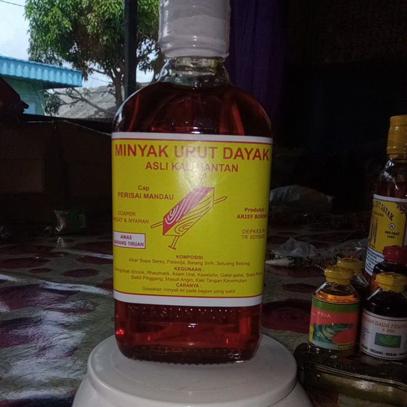 minyak urut khas dayak Kalimantan