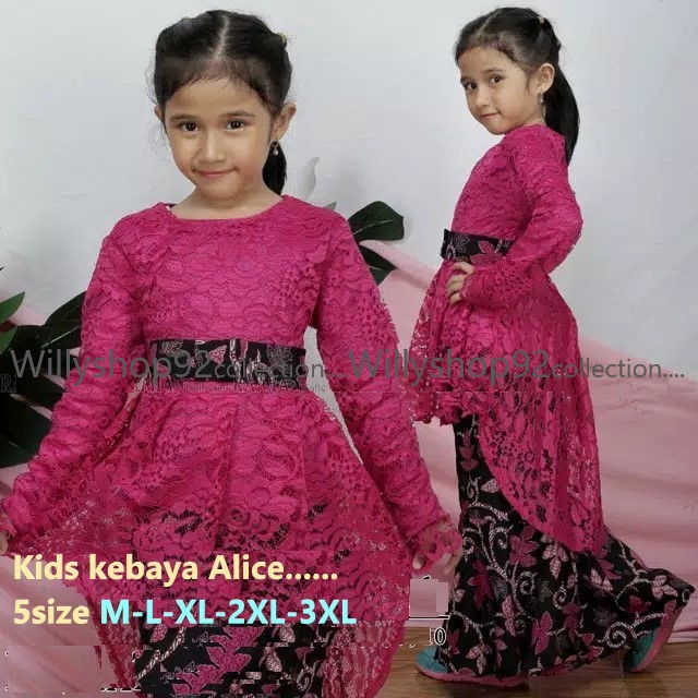 untuk 3sd13 kebaya anak Alice