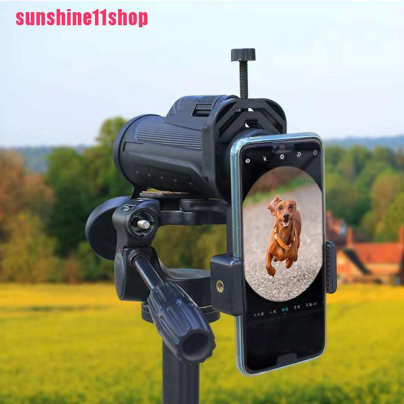 Adaptor Mount Teleskop Binoculars Universal Bahan Plastik Untuk Smartphone