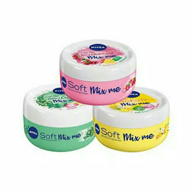 Nivea Soft Mix Me Krim Pelembap 100 Ml