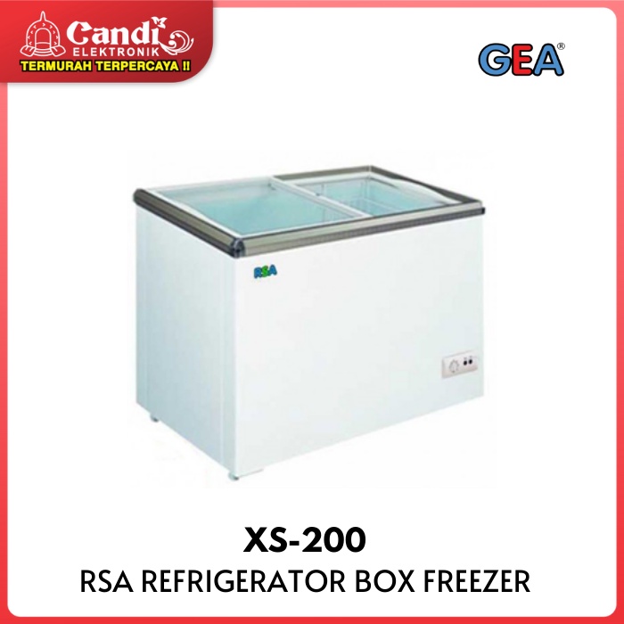 GEA RSA Kulkas Box Freezer 171 Liter XS-200