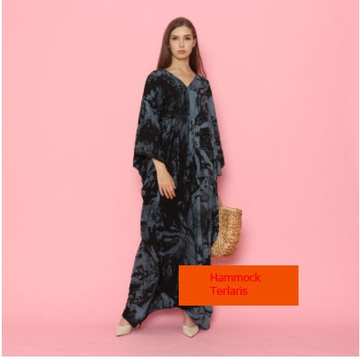 KAFTAN MARBLE ORIGINAL BALI TIE DYE LONG