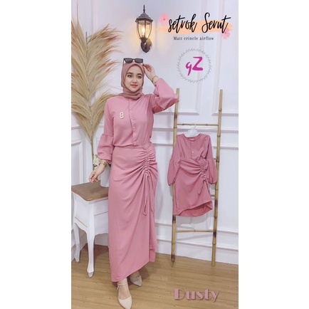 couple set rok serut aet rok serut anak set rok serut dewasa set rok ori by gwenza