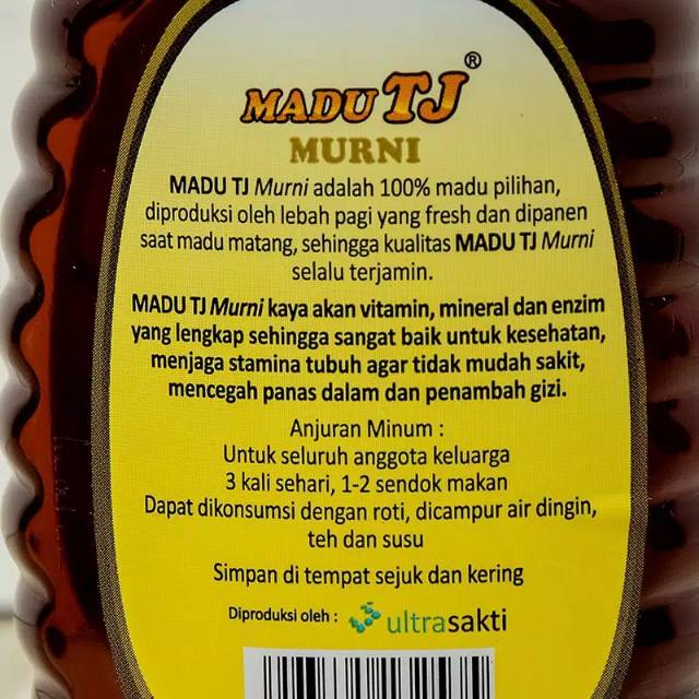 Tresno Joyo Madu TJ Murni / Super / Jahe Merah Mint 500gr