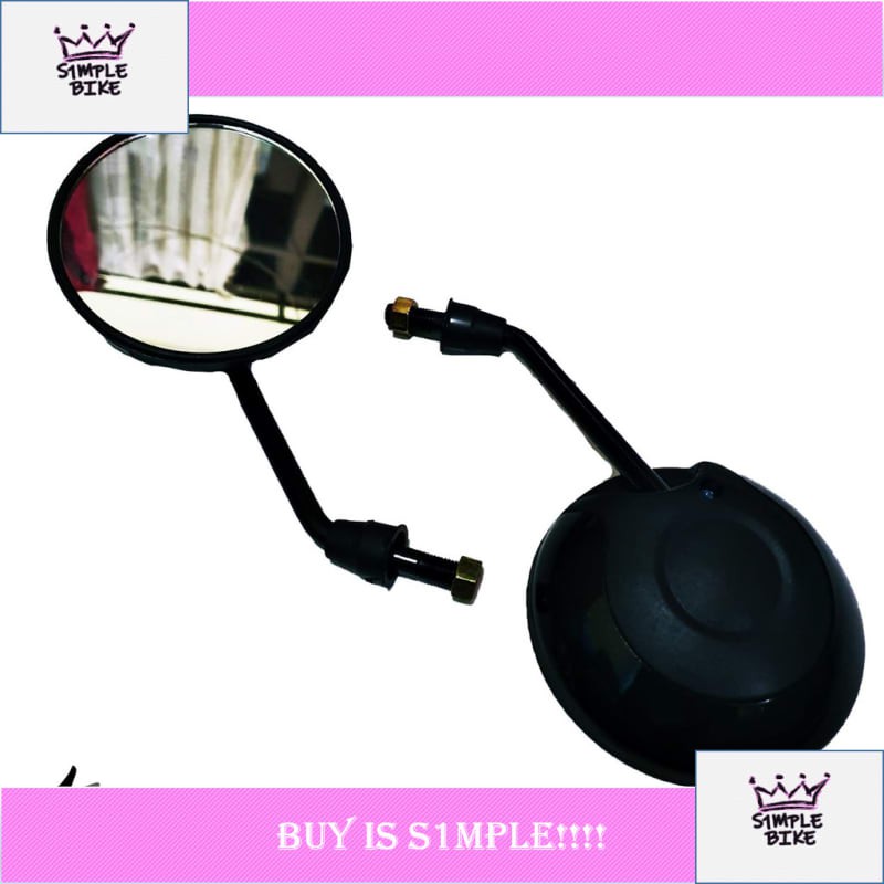 Spion Motor New Scoopy ISS Bulat Hitam Honda Variasi Aksesoris Motor Terpilih