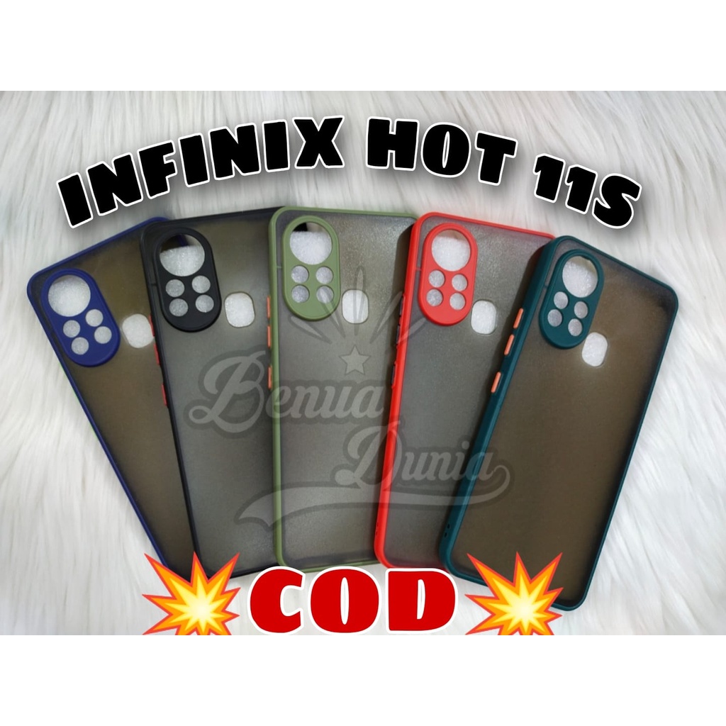 CASE MATTE INFINIX HOT 11S // CASE DOVE MY CHOICE PLUS RING KAMERA INFINIX HOT 11S - BD