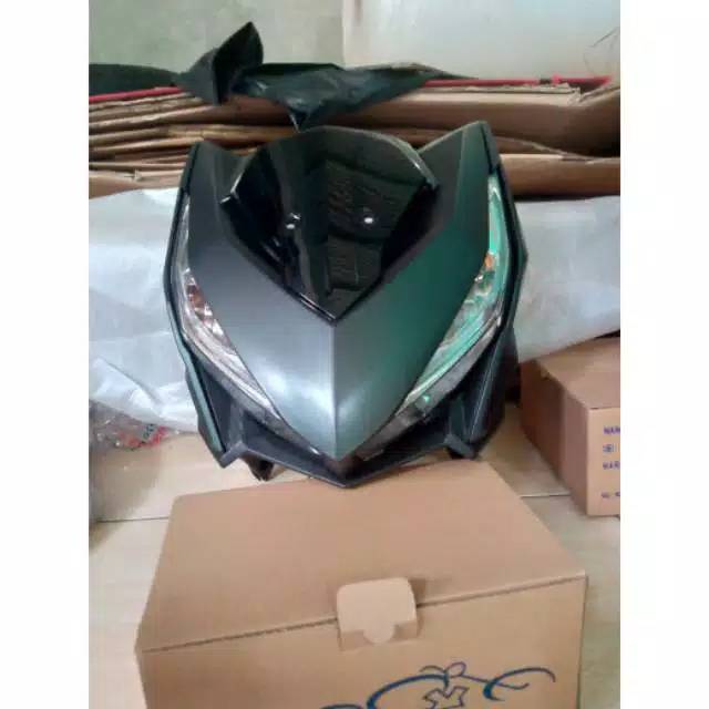 Full set paketan body depan + reflektor lampu depan honda vario 125-150 thn 2016-2017