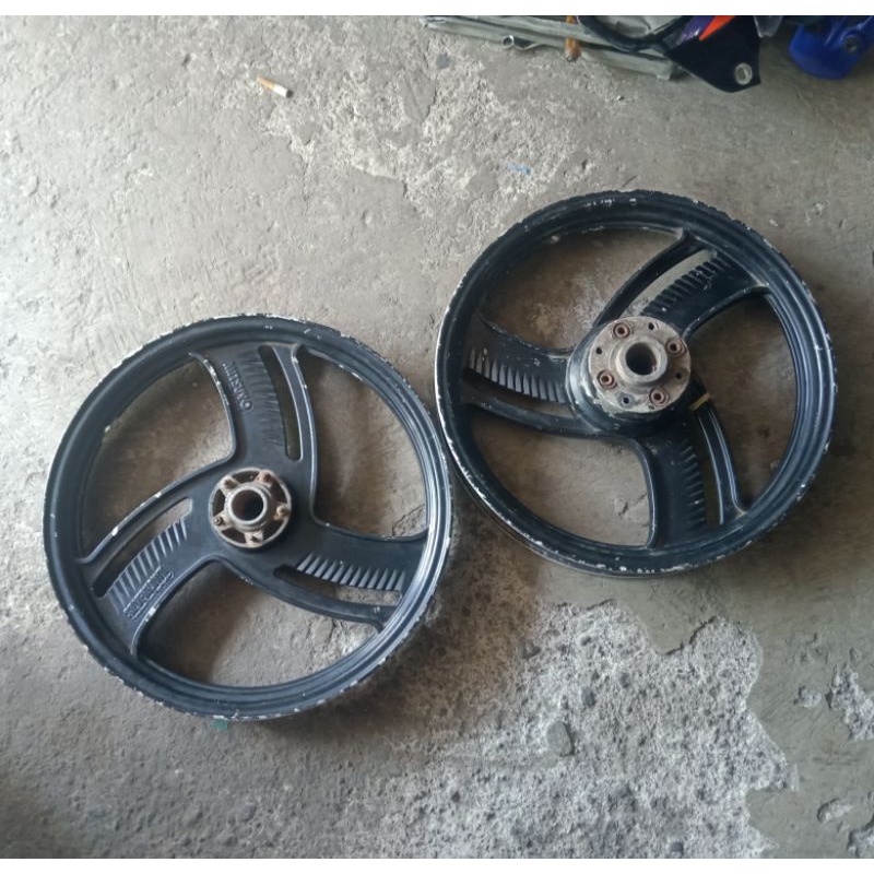 Velg Pelg Roda Depan Belakang Mitsuyo Japan Pnp Tiger Megapro Gl Pro Gl Max Ori Murah