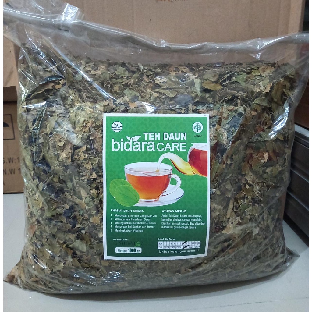 

TEH DAUN BIDARA 1kg AlMumtaz Terapi Ruqyah Jin Sihir kilo 1 kg