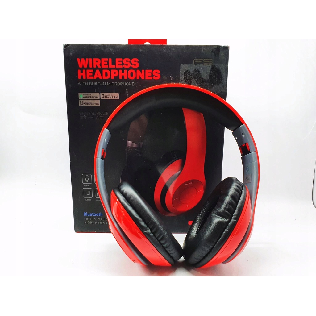 OBRAL HEADPHONE/HEADSET WIRELESS FULL BASS FH0916R TERKEREN