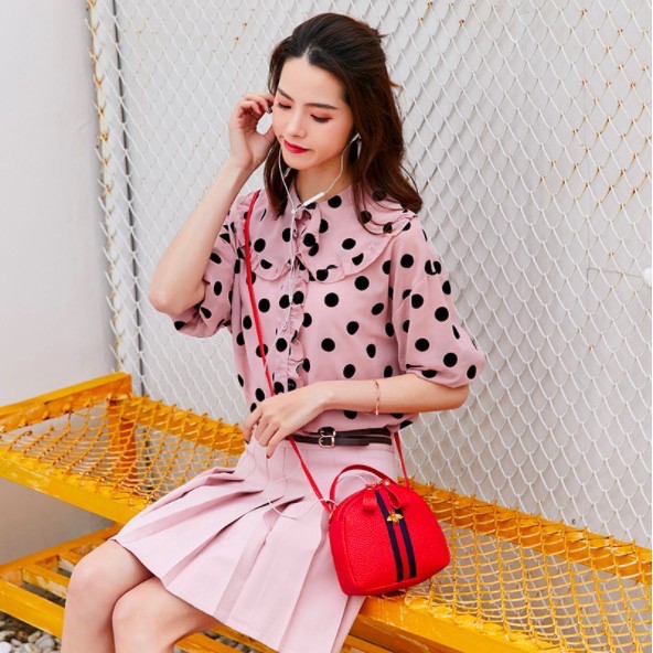 MORYMOSHI SJ20 Tas Selempang Wanita Little Bee Tas Sling Bag Korean Fashion Import Murah Grosir