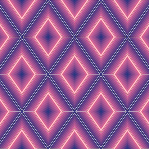 Wallpaper Dinding Korea Kotak Abstrak Minimalis 3D