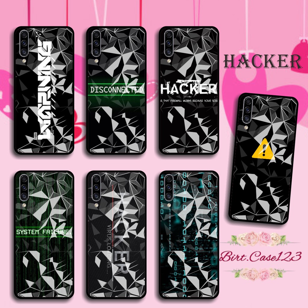 softcase diamond gambar HACKER Oppo A3s A1k A5 A9 2020 A7 F9 A5s A31 A52 A92 A37 A53 A83 F1s BC574