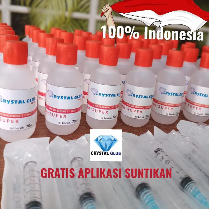 

BARU lem akrilik super / lem acrylic / lem mika / lem crystal glue
