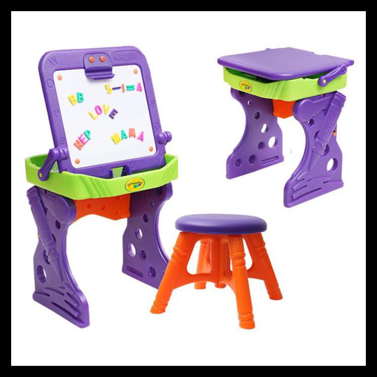 

TERBARU CRAYOLA MY FIRST ART STUDIO MEJA EASLE PAPAN TULIS LITTLE PUMPKINS TOY PERALATAN MELUKIS