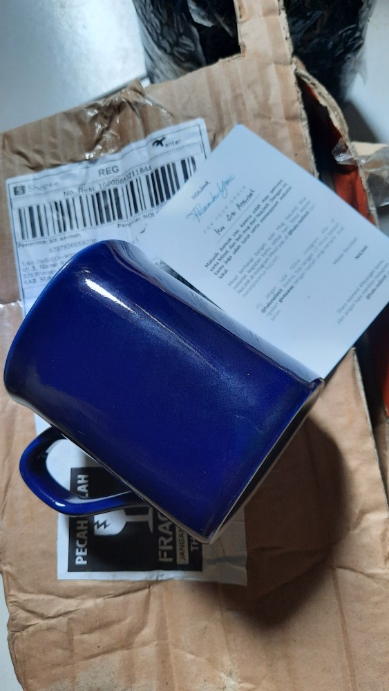 Nolimit Mug Keramik Cangkir Keramik Gelas Kopi  Mug Nescafe Red For Souvenir Kado Hadiah Koleksi