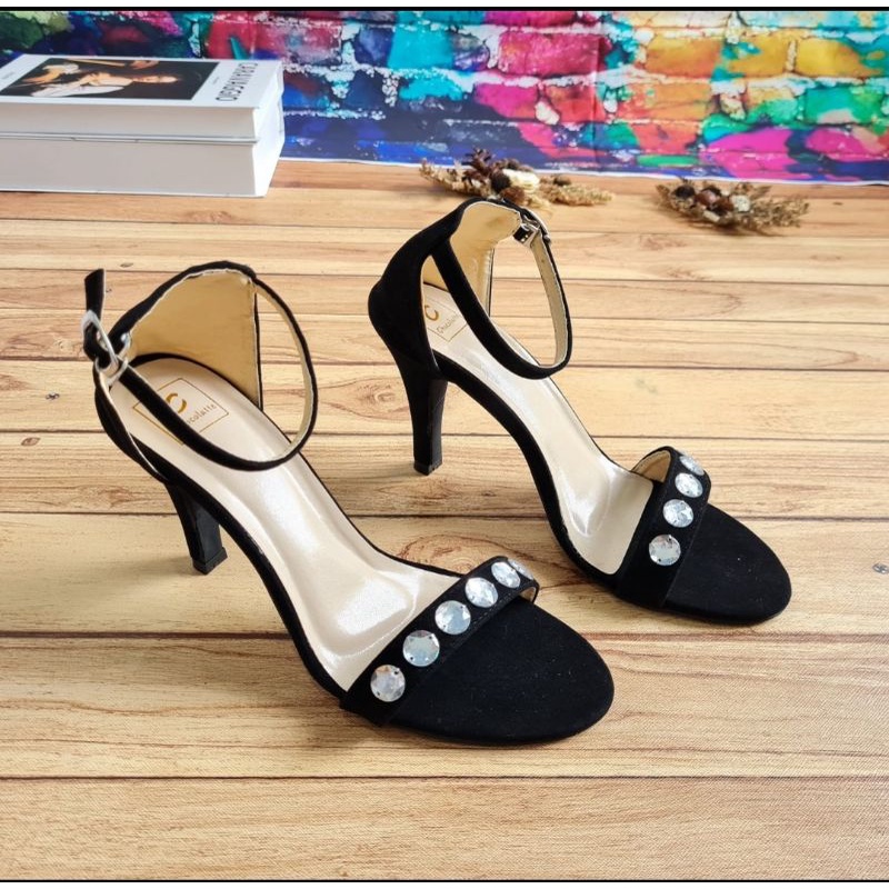 ABBUSHOES Ak 11 Sepatu High Heels Wanita Terbaru 9cm