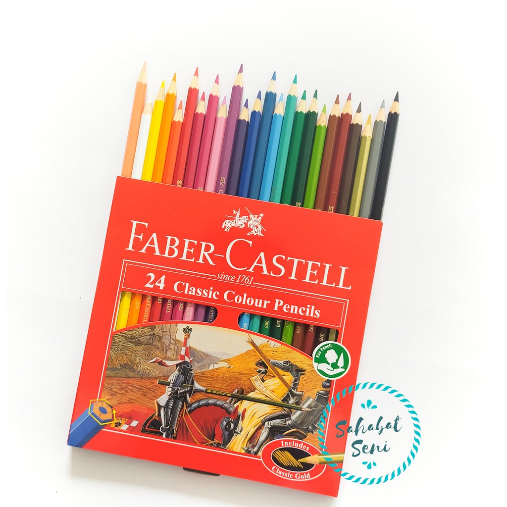 

Pensil Warna 24 Faber Castell Classic