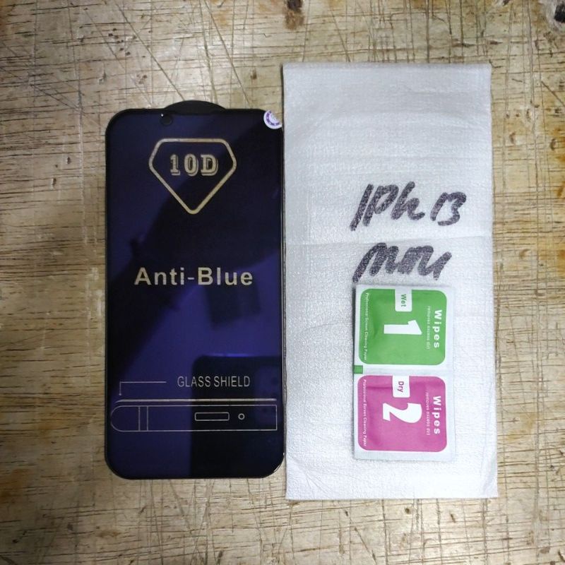 IPHONE X / IPHONE 10 , IPHONE 13 MINI , IPHONE 13 PRO MAX , IPHONE 13 / IPHONE 13 PRO anti blue light matte kaca glass anti radiasi