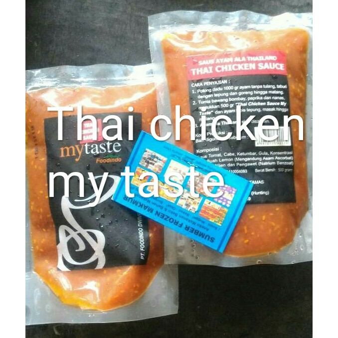 

thai chicken sauce saus ayam ala thailand mytaste my taste