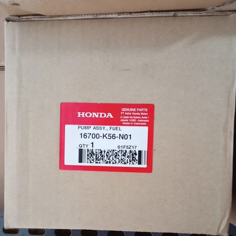 FUEL PUMP SONIC 150 16700K56N01