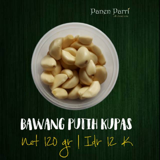 

Bawang Putih Kupas 150gr
