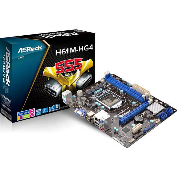 LARIS Motherboard ASROCK H61M-HG4