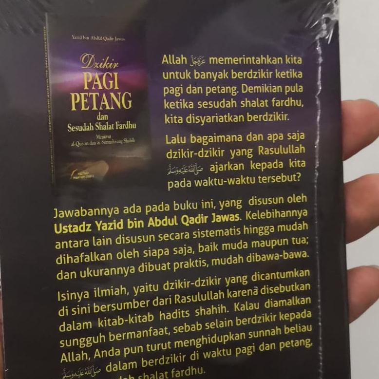 T.n.Q Buku Saku Dzikir Pagi dan Petang dan Zikir setelah Sholat Sesuai Sunnah - Ustad Yazid Jawaz Diskonbulanan-6