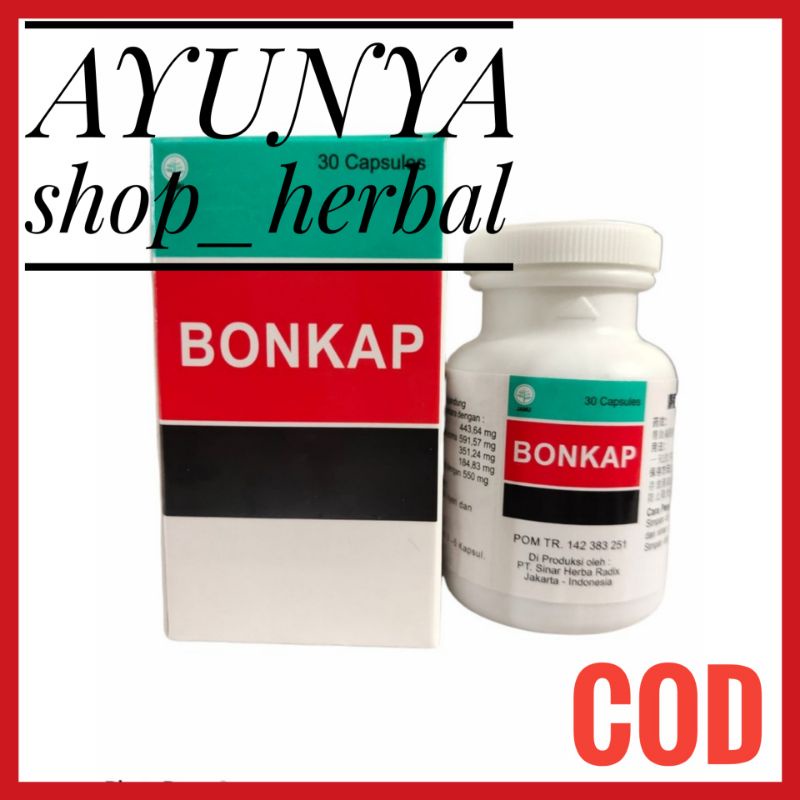 BONKAP ( bpom ) Obat Patah Tulang Perekat Tulang Retak Pereda Nyeri & Memar PT. SINAR HERBA RADIX - 