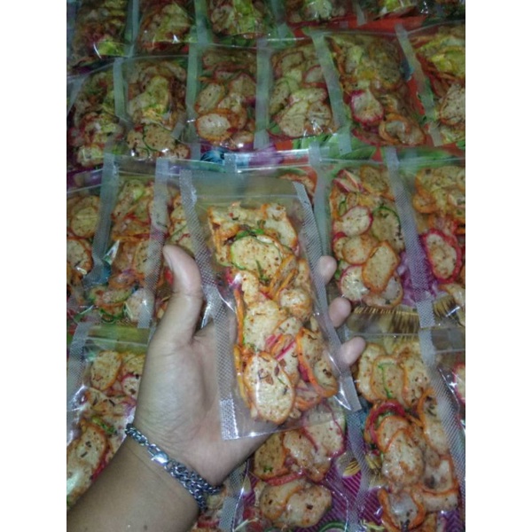 

krupuk seblak banten (KENCUR JERUK NIPIS) XTRA PEDAS bikin nagih
