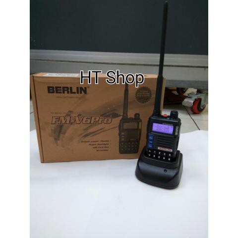 KUALITAS HT Handy Talkie BERLIN FM V6PRO