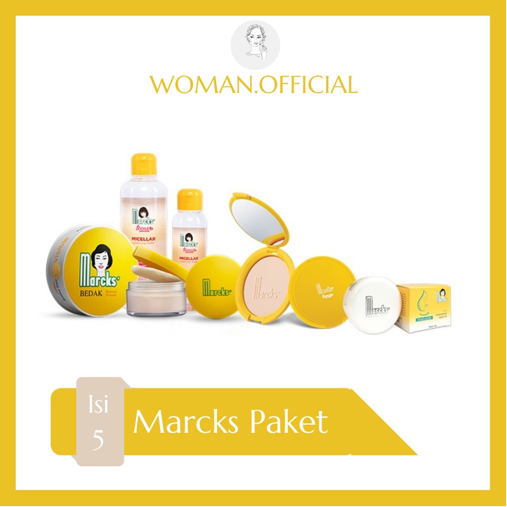Paket Marcks Lengkap Paket Hemat Marcks Seserahan Makeup Skincare Marks