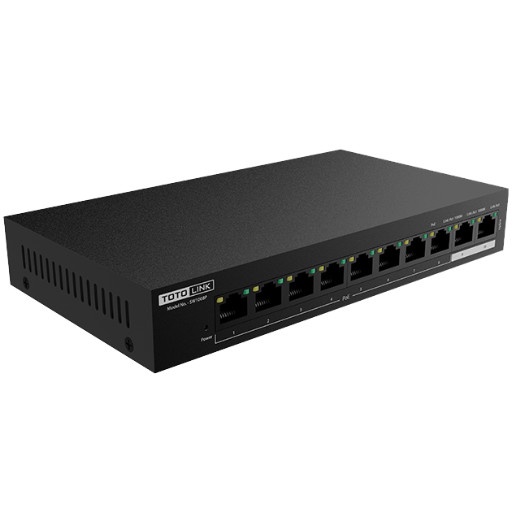 TOTOLINK SW1008P 10 Port 10/100 Mbps PoE Powered Switch