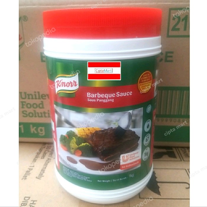 

Knorr Barbeque Sauce 1 Kg bbq