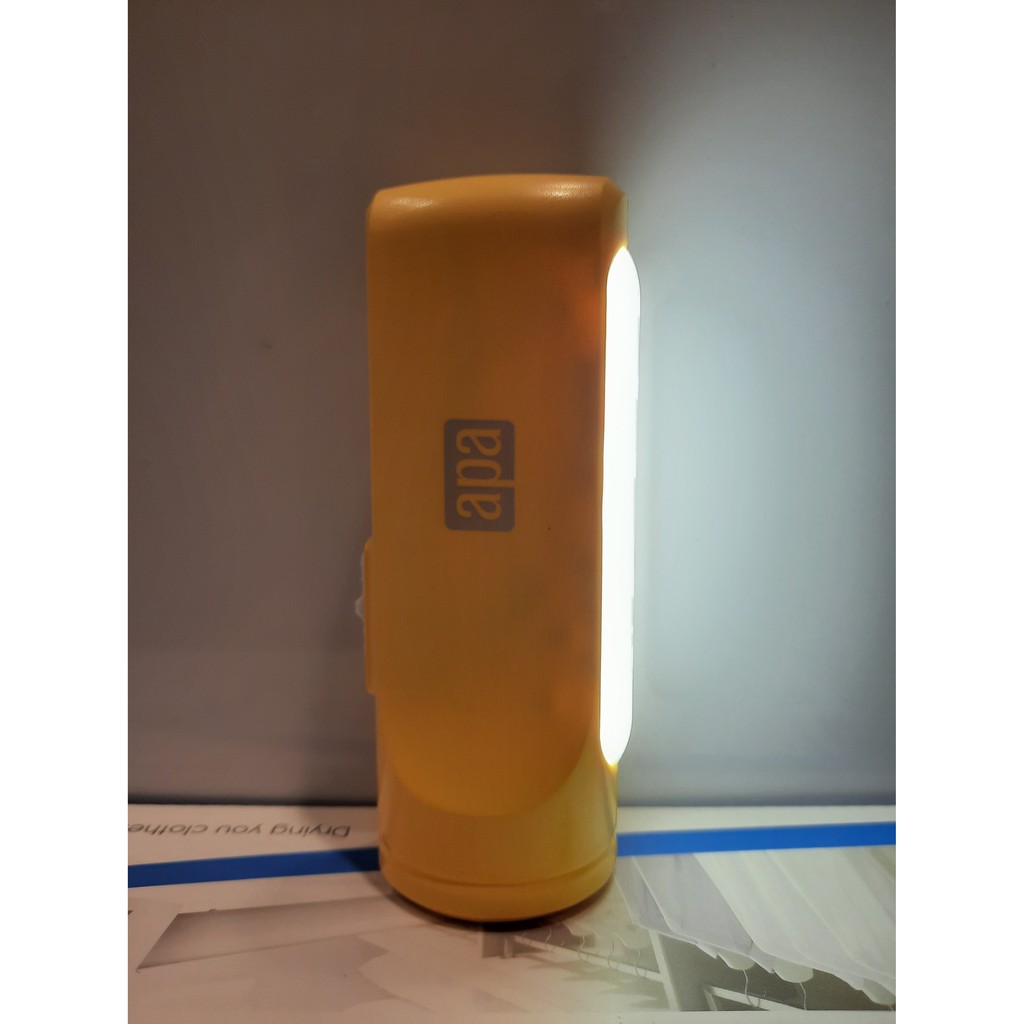 FLASHLIGHT RECHARGABLE 1W / LAMPU DARURAT / PORTABLE LAMP / LAMPU MEJA / SENTER