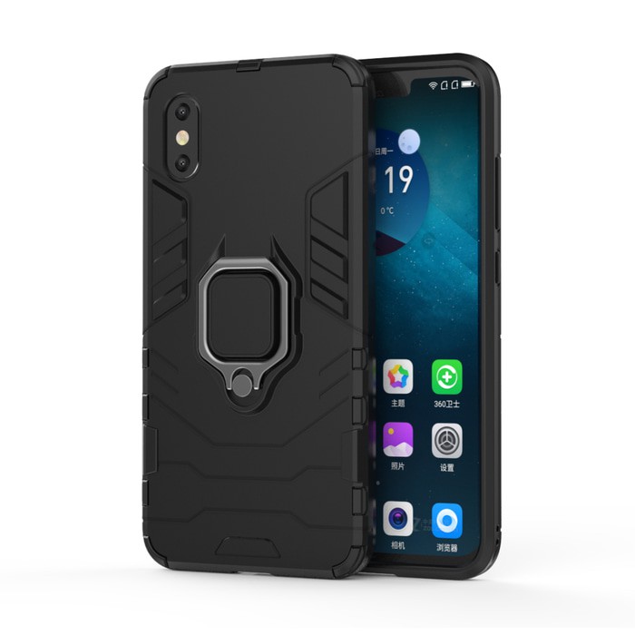 Hot Sale Case Xiaomi Mi 8 Pro Explorer iron armor ring mi 8 pro case