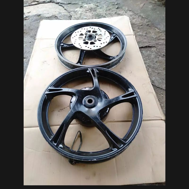 velg/pelek raceing mio original.mio smile/mio sporty/mio soul lama,pelek seken