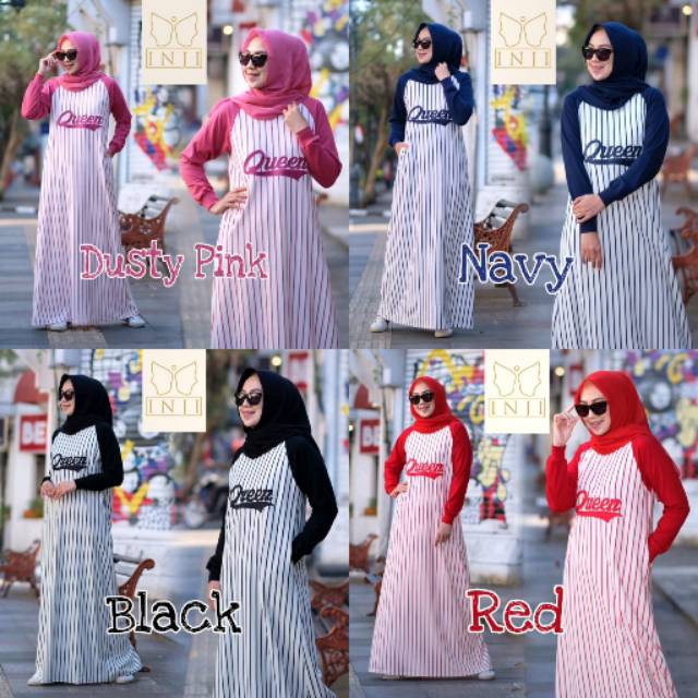 Queen Dress Casual LD 105 Original by Inji