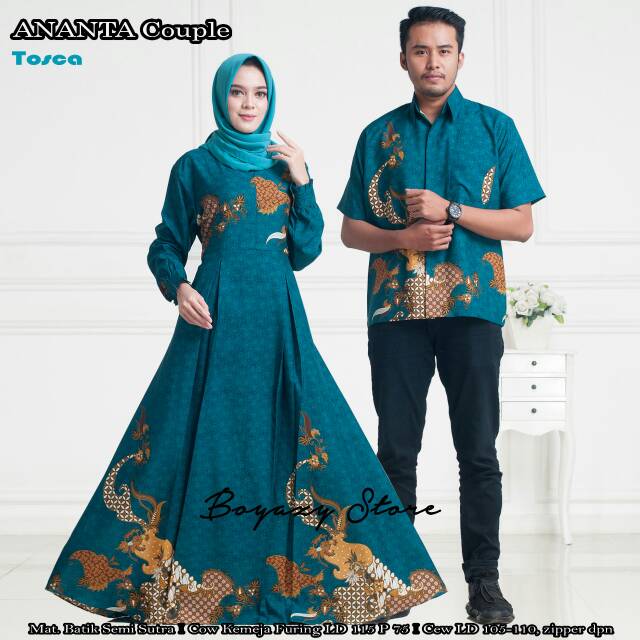 Batik Couple ananta /batik couple busui