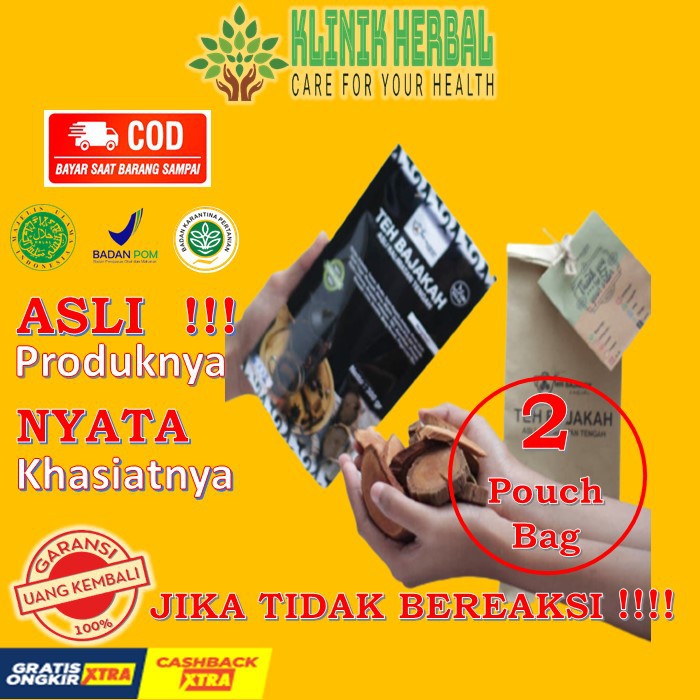 

(COD)Teh Bajakah Premium Asli Kalimantan / 2 Pouch Bag ( 20 set )