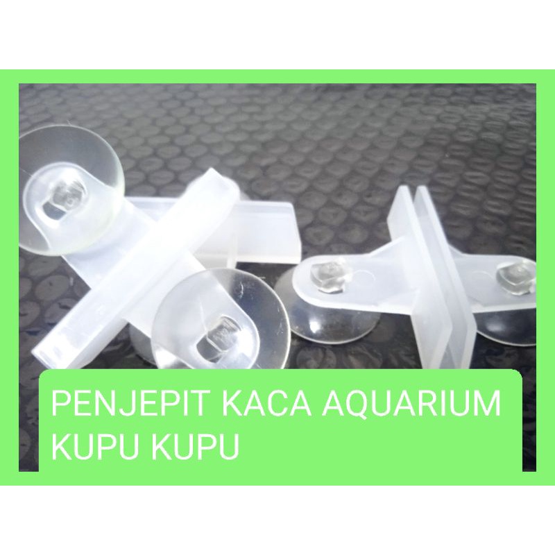 Dop Sekat Kaca Kupu kupu Penjepit kaca Aquarium