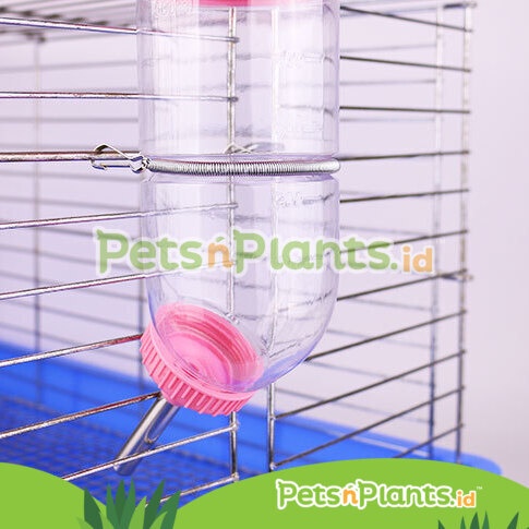 Tempat Minum Botol Hewan Gantung PET DRINKING BOTTLE 300 ML Anti Bocor