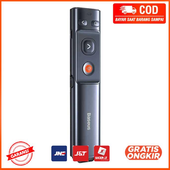 Baseus Wireless Laser Presenter Rechargeable Green Pointer WKCD010013